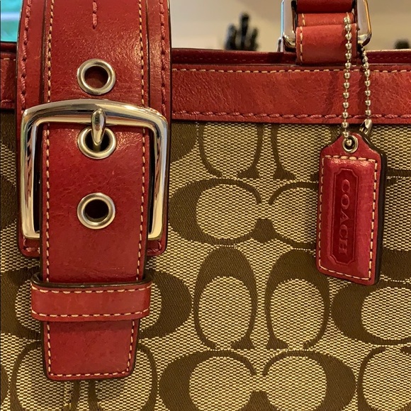 Coach signature tote - Picture 2 of 4
